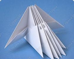 Волшебный торт модульное оригами Как сделать торт оригами из бумаги